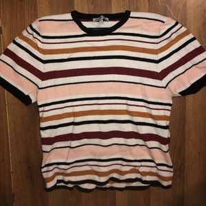 soft striped sweater